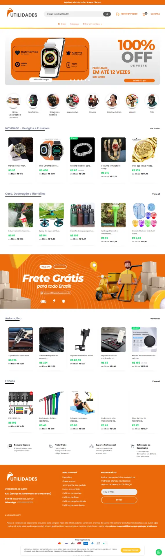 Projeto Utilidades Shope