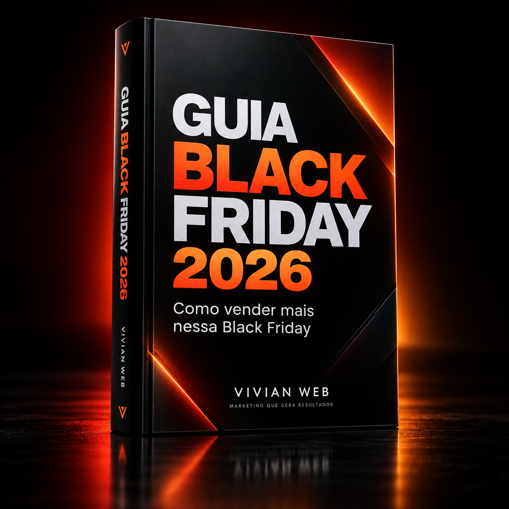 Capa do Guia Black Friday 2026 — Como vender mais nessa Black Friday, da Vivian Web